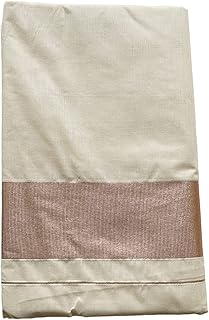 Women's Kerala Cotton Kasavu Saree - 6.25 Mtrs Onam Saree With Running Blouse - Buy now