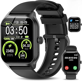 🚨 EXTREME: LAOYABB Smart Watch for Men and Women, Sports Fitness Tracker with Make or Answer Calls, 2.01 Inches Smart Watch with Pedo…