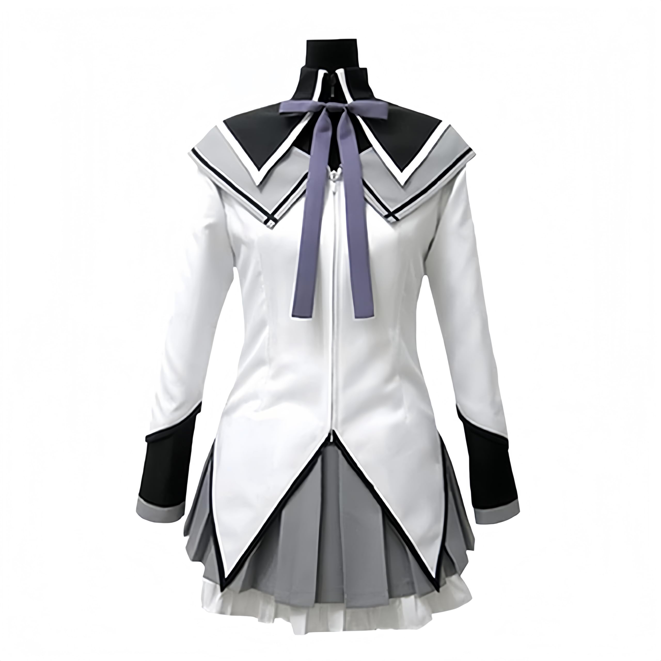Amazon.co.jp: Essri 暁美ほむら 開戦服 コスプレ 衣装 魔法少女