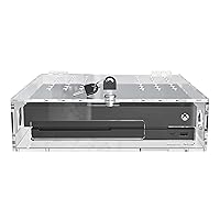 Vista 2 de Skywin Acrylic Lock Box for Xbox Game Console - Secure and Protect Public Gaming Consoles - Compatible with Xbox One X and Xbox One S
