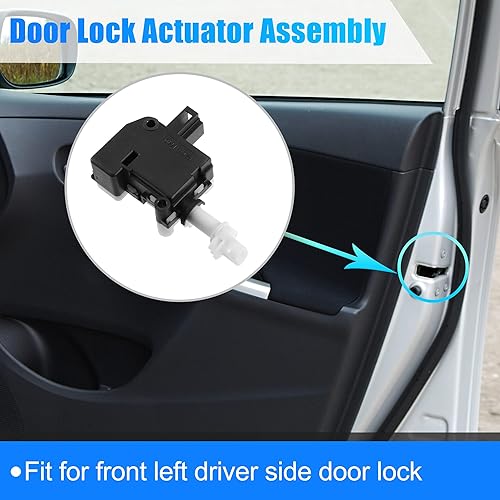 Miniatura 3 de X AUTOHAUX Motor del actuador de la cerradura de la puerta de la tapa del combustible para Volkswagen Passat 1998-2005 1K5-959-782 3B0959782