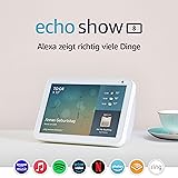 Echo Show 8 (1. Gen, 2019) – Smart Display mit Alexa – Durch Alexa in Verbindung bleiben – Weiß