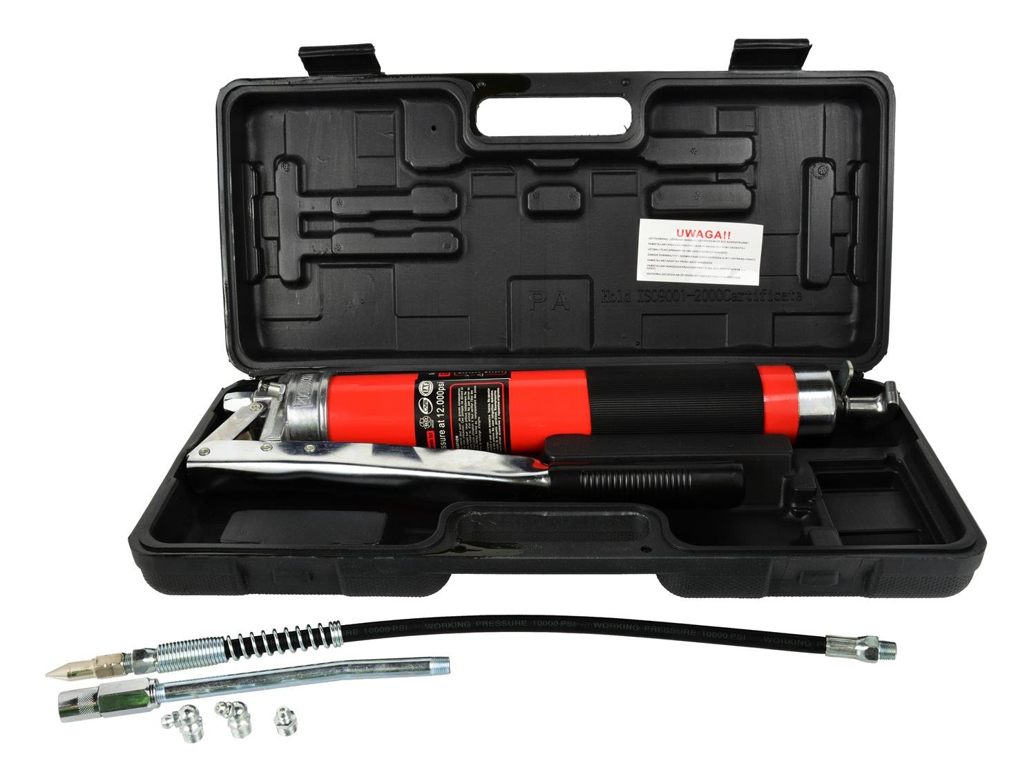 Monomando engrase palanca manual 600 ml mano grasa Prensa Prensa grasa lubricante Jeringa Set