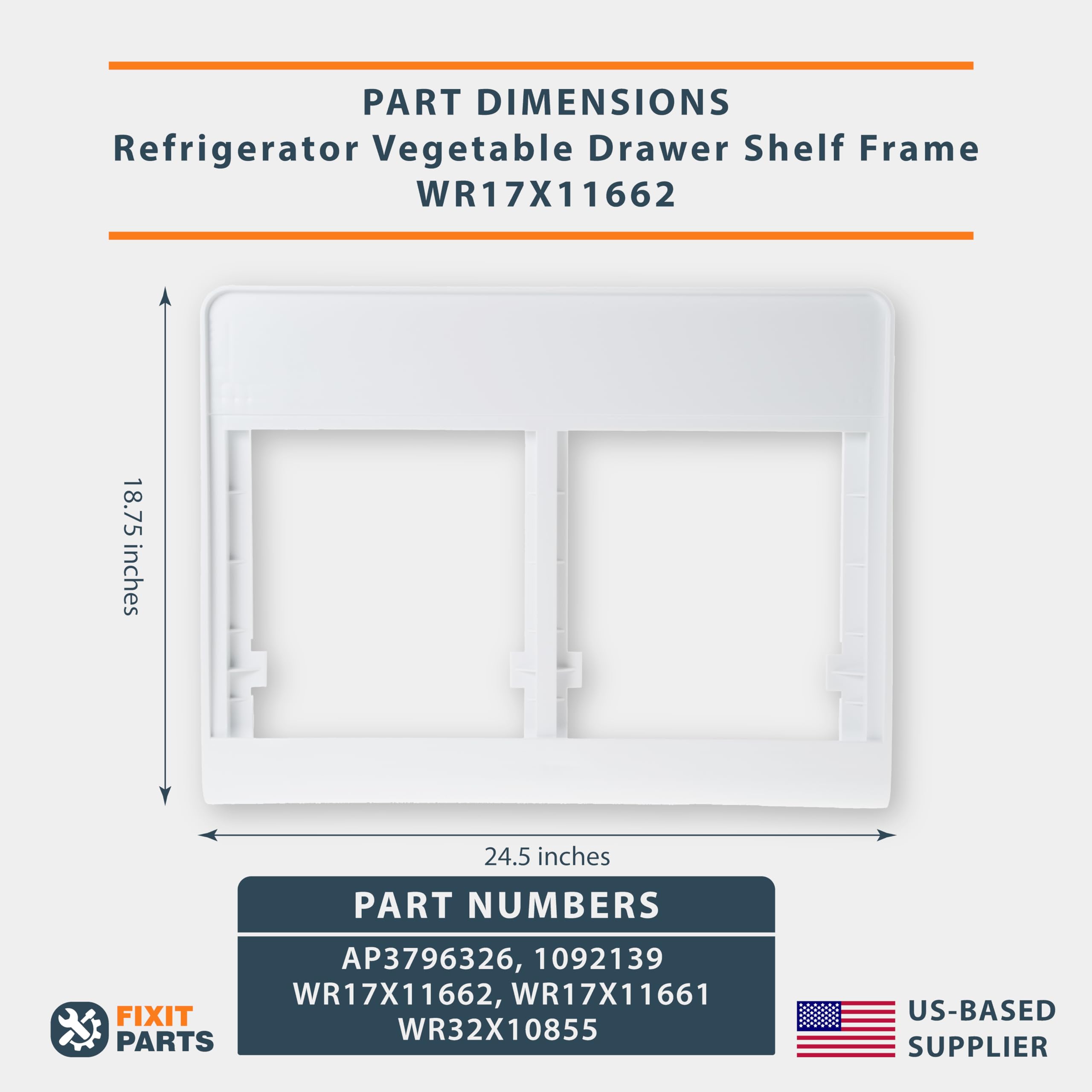 Amazon.com: US-Based Supplier – WR17X11662 Genuine OEM Vegetable
