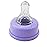 nfant | Slow Flow Nipple, Purple (6ml/min), 4-Pack