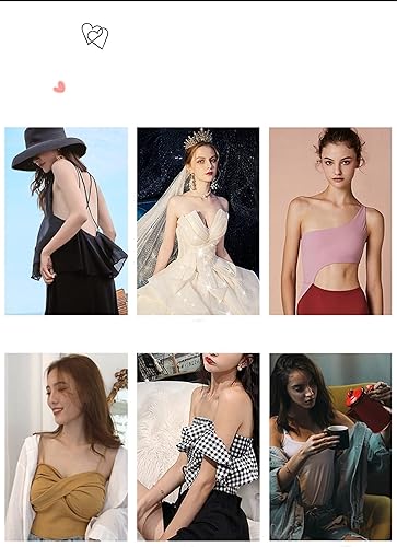 Miniatura 6 de ICEGIA Cubiertas para pezones de silicona para mujeres, cubiertas adhesivas para pezones, cubiertas reutilizables para pezones, gel adhesivo color