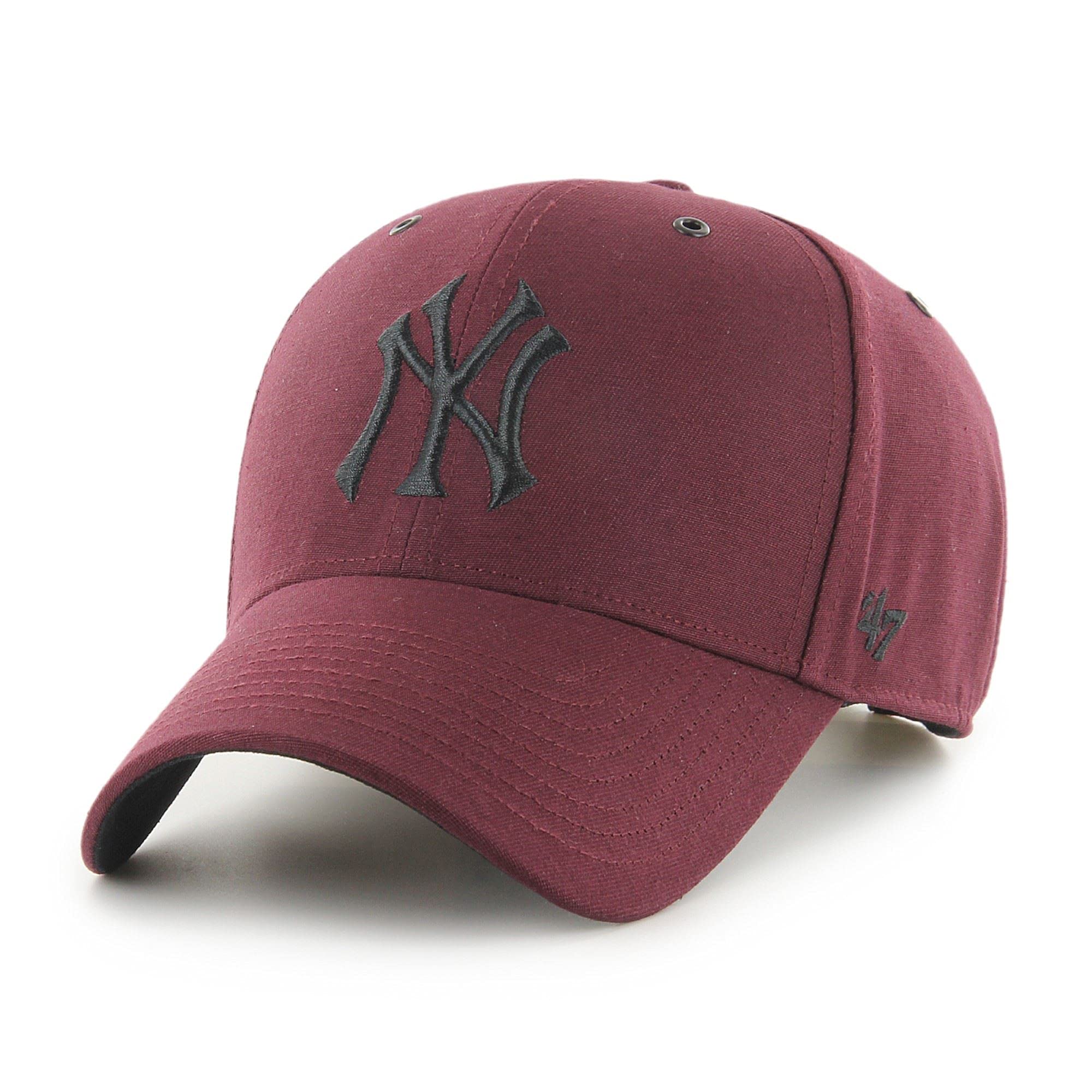 47 New York Yankees Dark Maroon MLB Most Value P. Aerial Cap - One-Size
