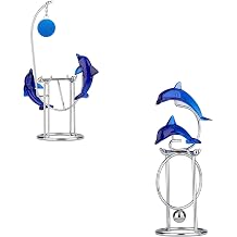 Sunnytech Dolphins Kinetic Art Balancing Decompression Toy Decompressive Science Psychology Home Office Decor Desk Decor Toy WJ121-WJ139