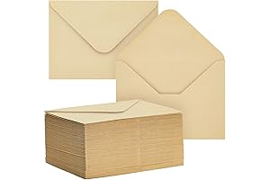 Juvale 100 Pack 4x6 Envelopes for Invitations