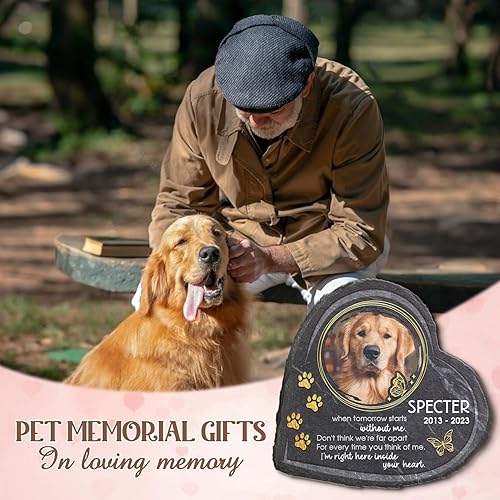 Miniatura 5 de Pawfect House Piedra conmemorativa You were My Favorite Hello Dog, regalos conmemorativos para perros por pérdida de perro, piedras conmemorativas
