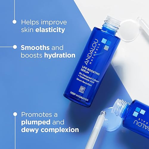 Miniatura 3 de Andalou Naturals Suero potenciador de la vida de hidratación profunda