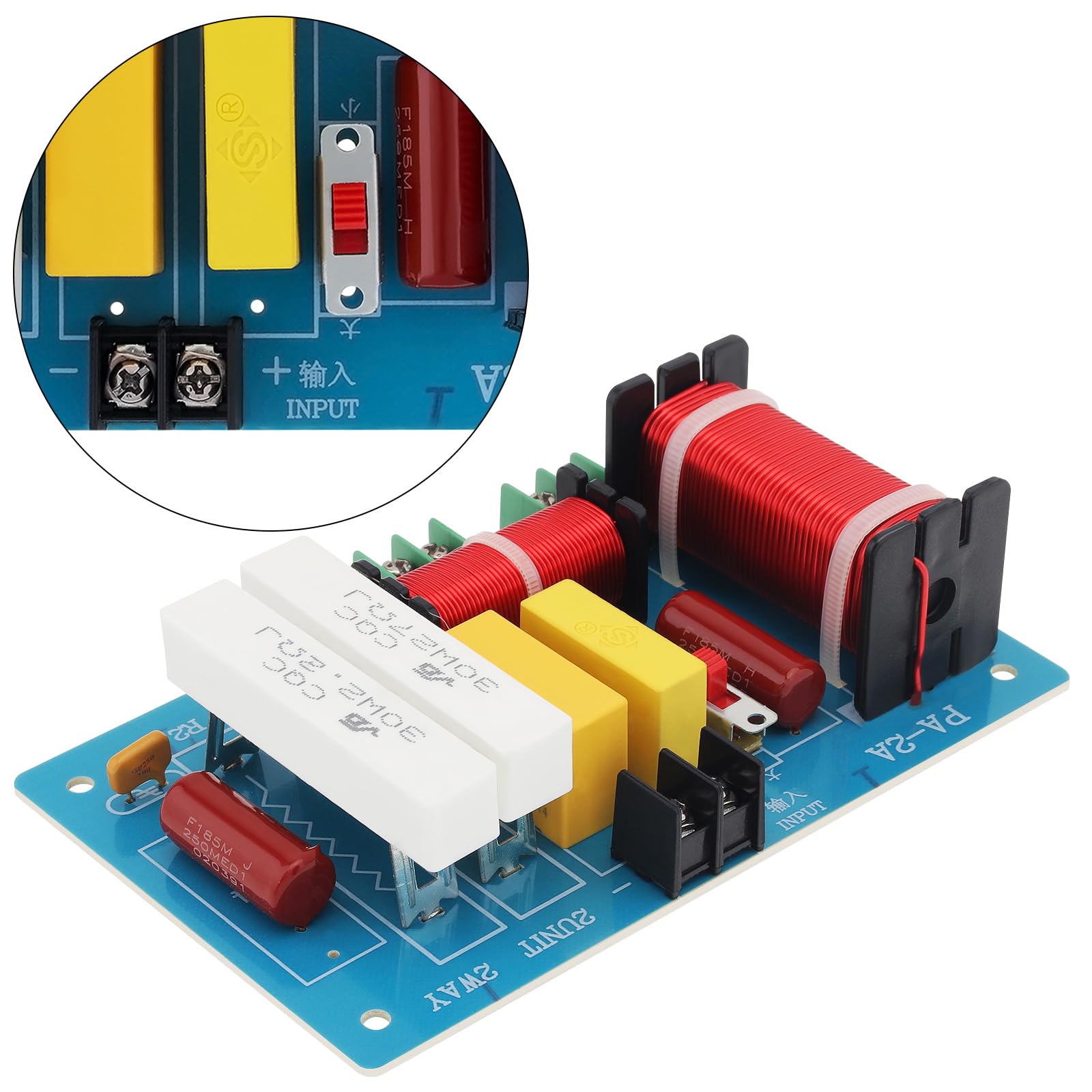 Crossover 2 voies 450 W 4-8 Ohm HiFi haut-parleur