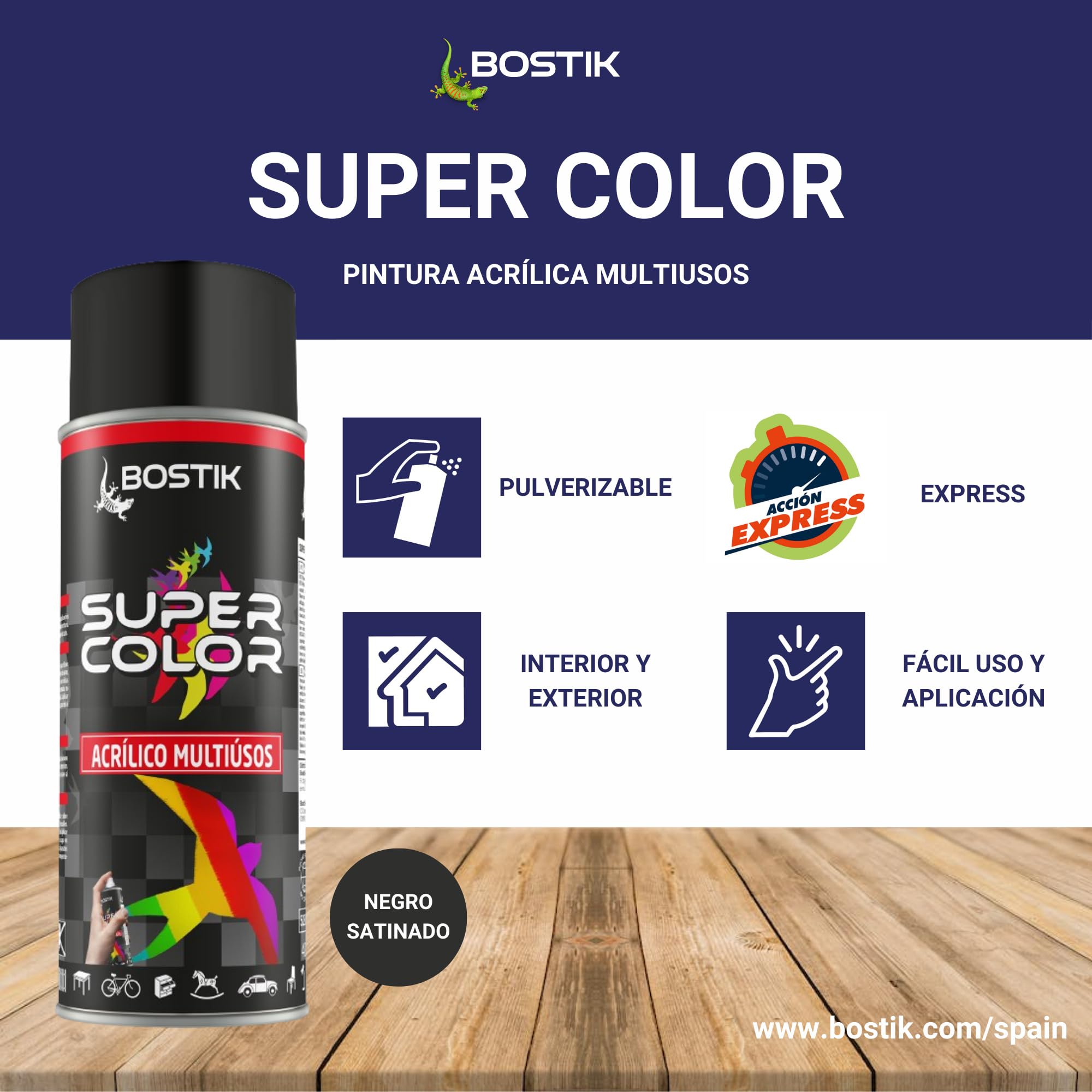 Spray Negro Mate Spray De Laca Acrílica 2K Mate Color RAL 9005 (negro Profundo) - 400 Ml Para Carrocería De Coche Pintura Negra Para Metal