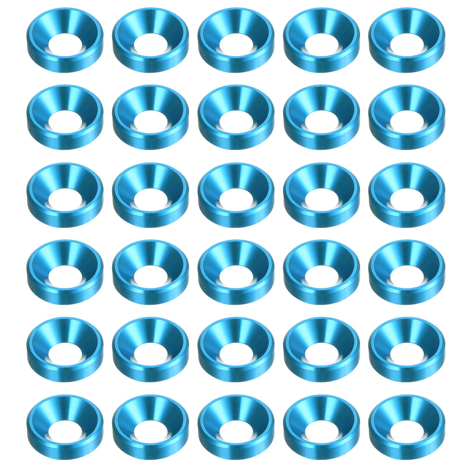 HARFINGTON M4 Countersunk Washers - Silver -26