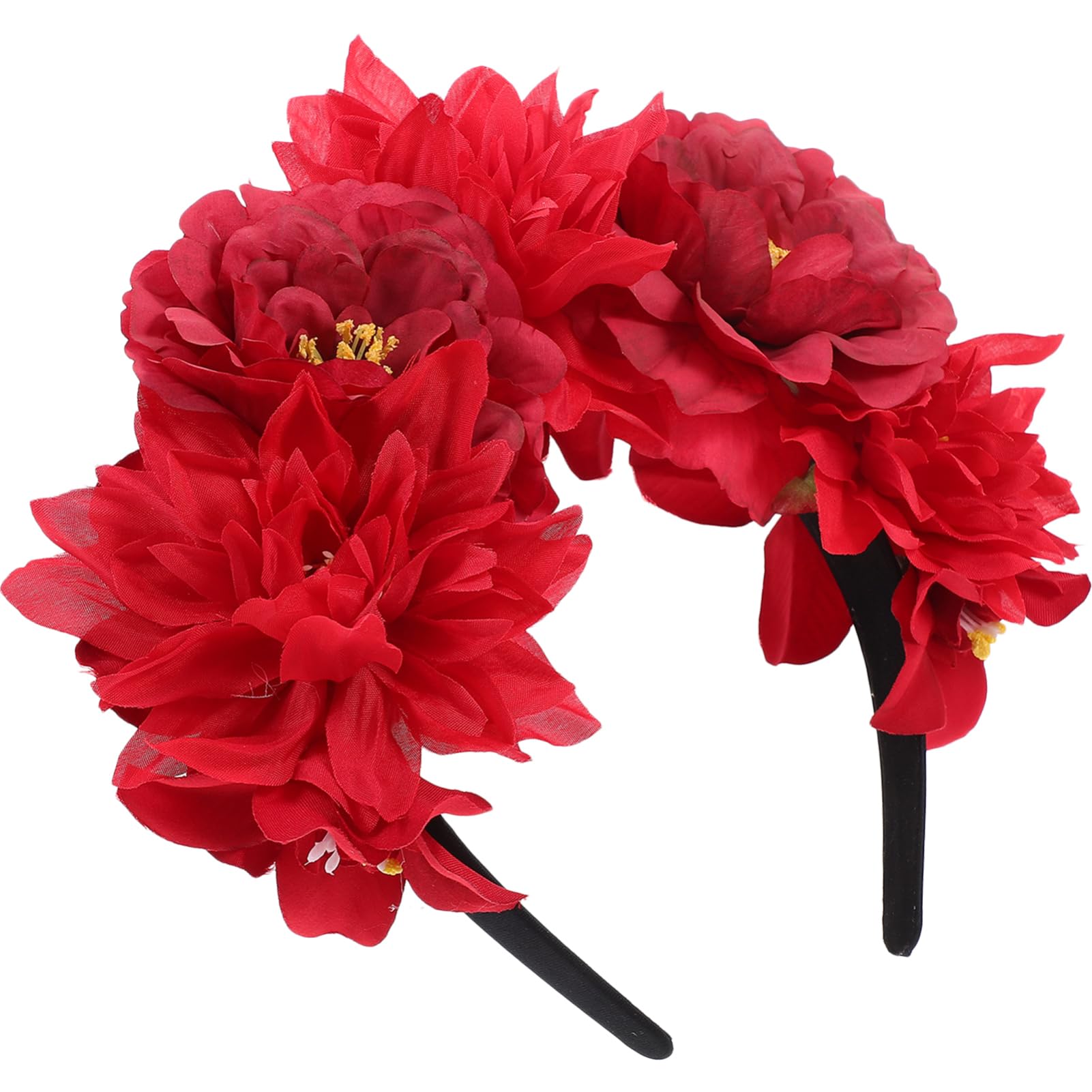 Beavorty 5 Eleganti Cerchietti Con Fiori Di Peonia Per Feste E Occasioni Speciali