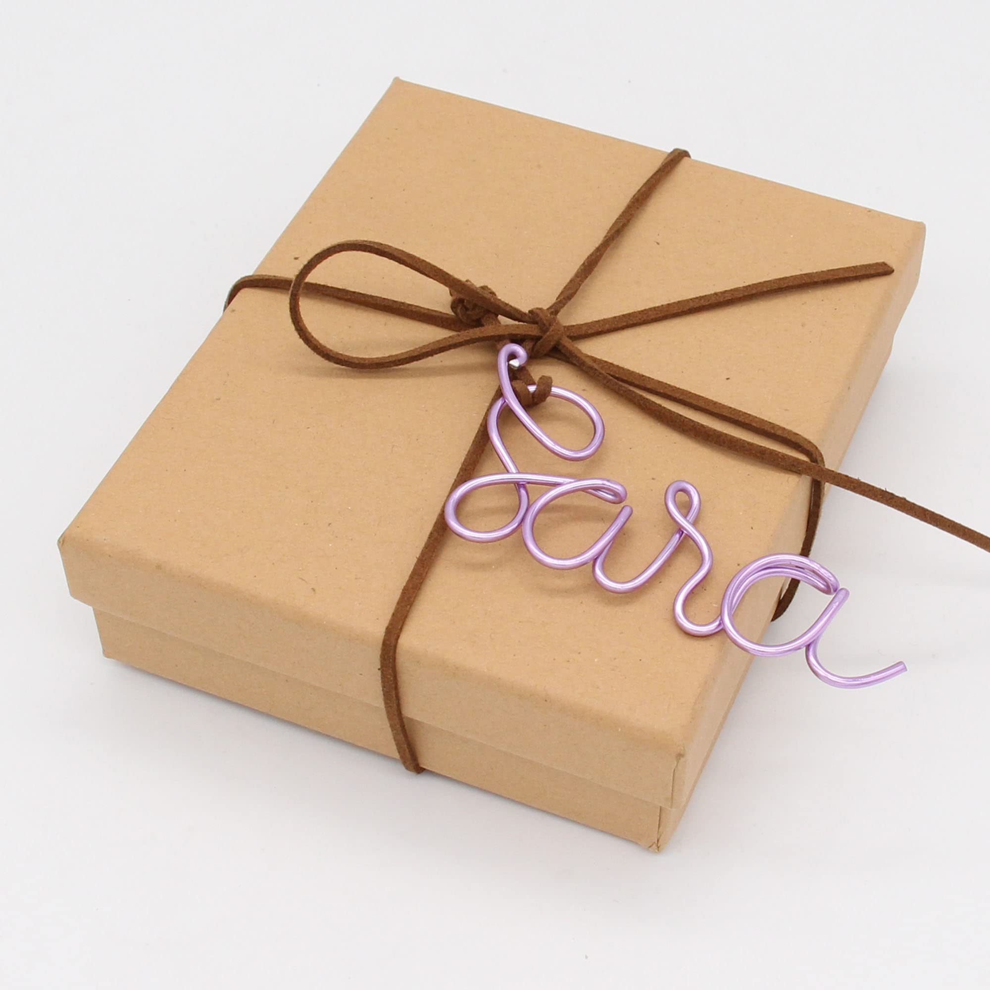 Christmas Personalized Stocking Name Tags Metal Letters Custom Farmhouse Cutout Modern Gift Present Ornament tags for Christams Decor,Holiday,Family 12 Colors