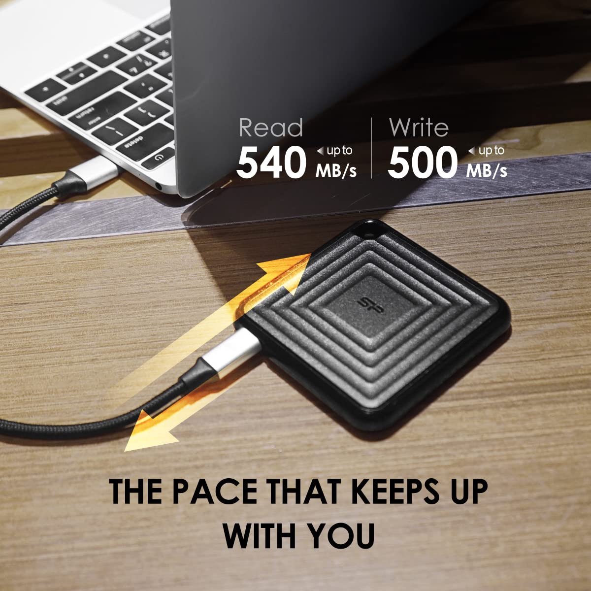 Amazon | Silicon Power 4TB PC60 ポータブル外付けソリッド