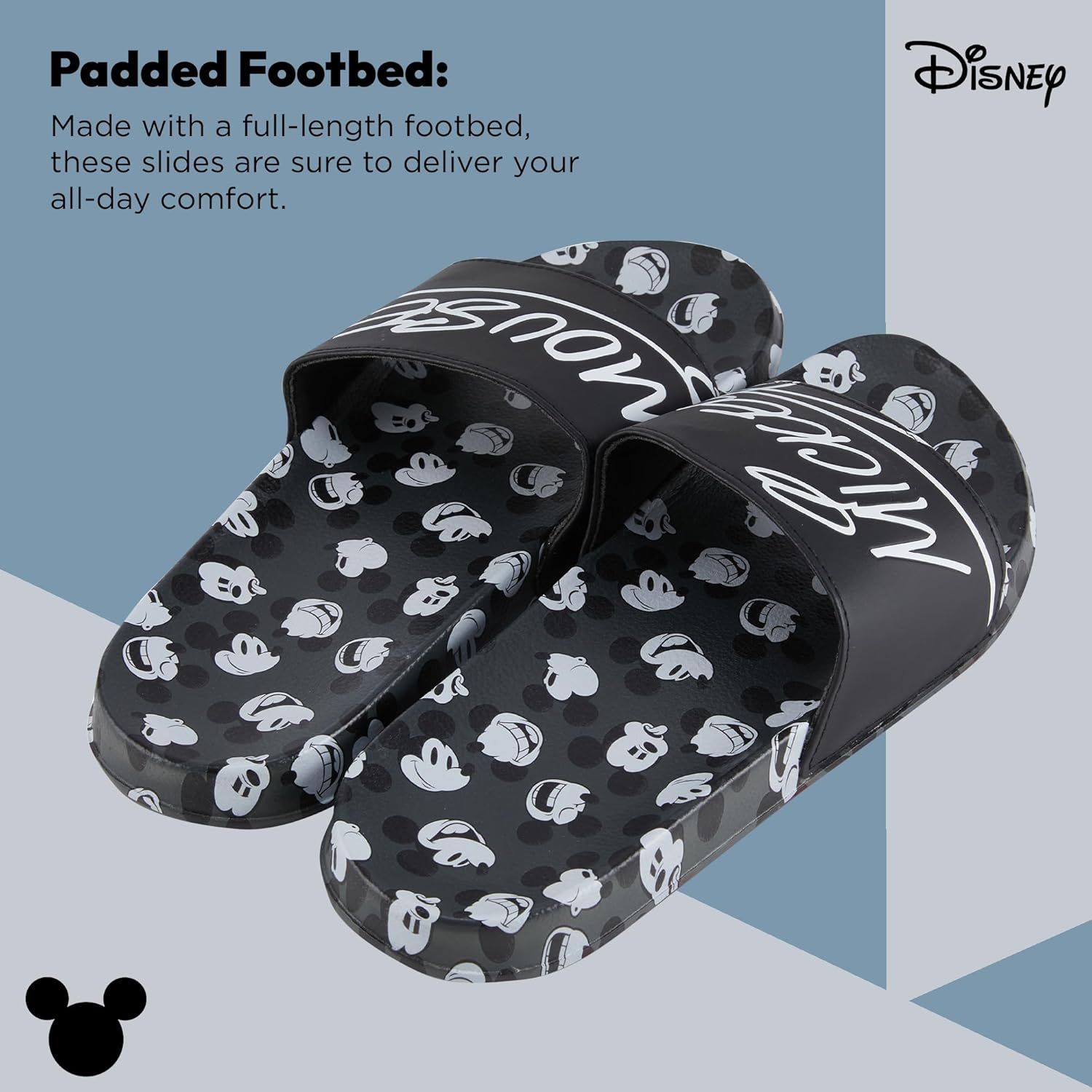 Disney Mens Mickey Mouse Slide Sandals Mickey Botswana Ubuy