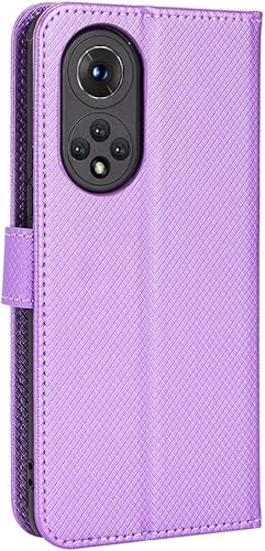 Miniatura 9 de Funda para Honor 50 Funda de cuero, Funda para Honor 50 5G NTH-AN00 NTH-NX9 NTH-N29, Funda de piel sintética con tapa para Huawei Nova 9 4G NAM-AL00