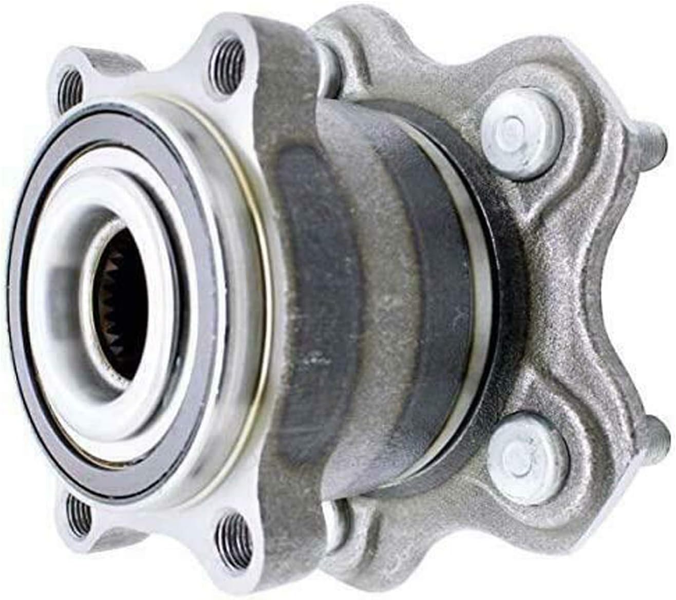 MotorbyMotor 512548 Rear Wheel Bearing and Hub Assembly with 5 Lugs fits for Infiniti JX35 QX60,Nissan Murano Pathfinder Low-Runout OE Directly Replacement Hub Bearing AWD