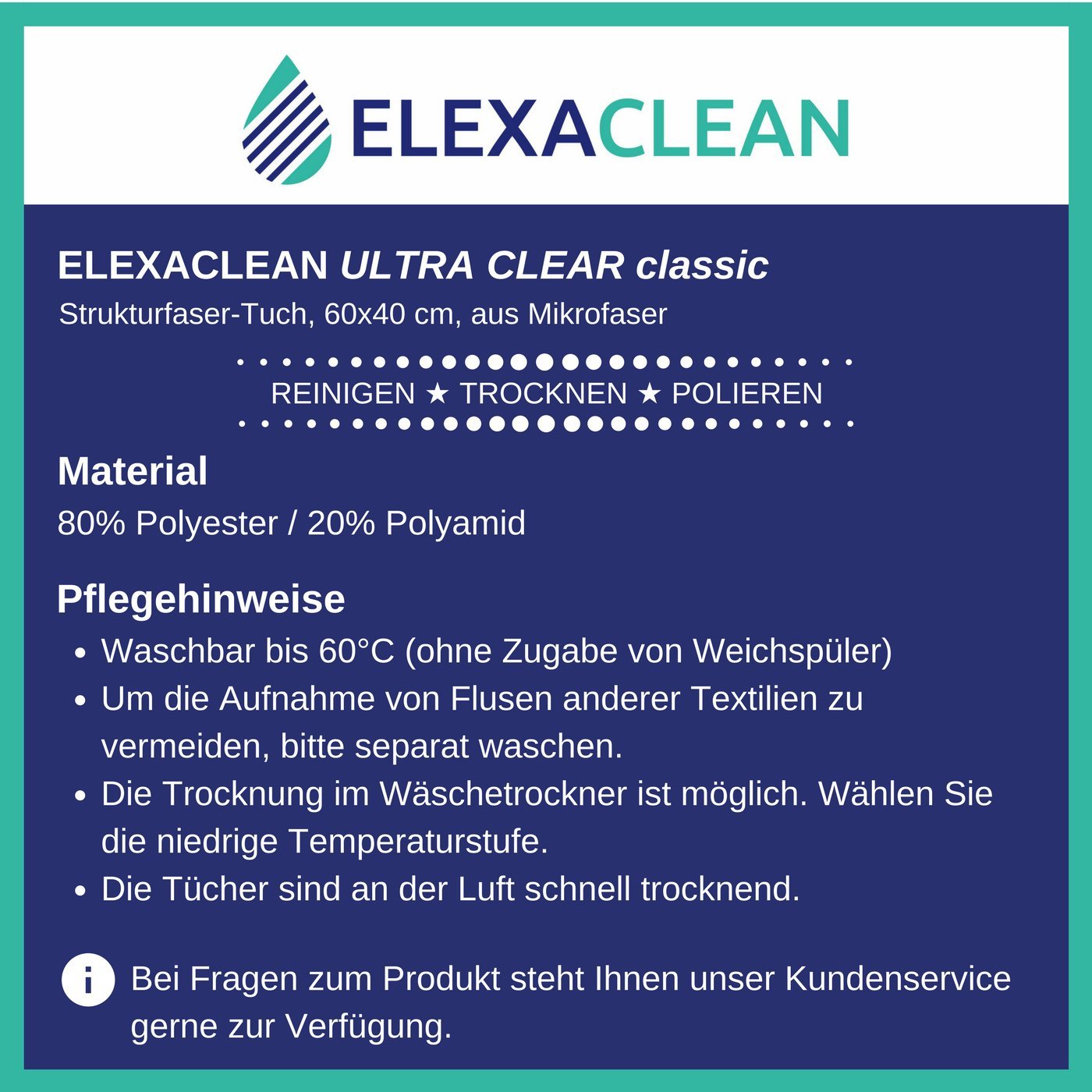 ELEXACLEAN Fenstertuch streifenfrei, Premium Mikrofaser Scheibentuch (12 Stück, 60x40 cm, gelb), Glas Putztücher Autotuch für Innen & Außen