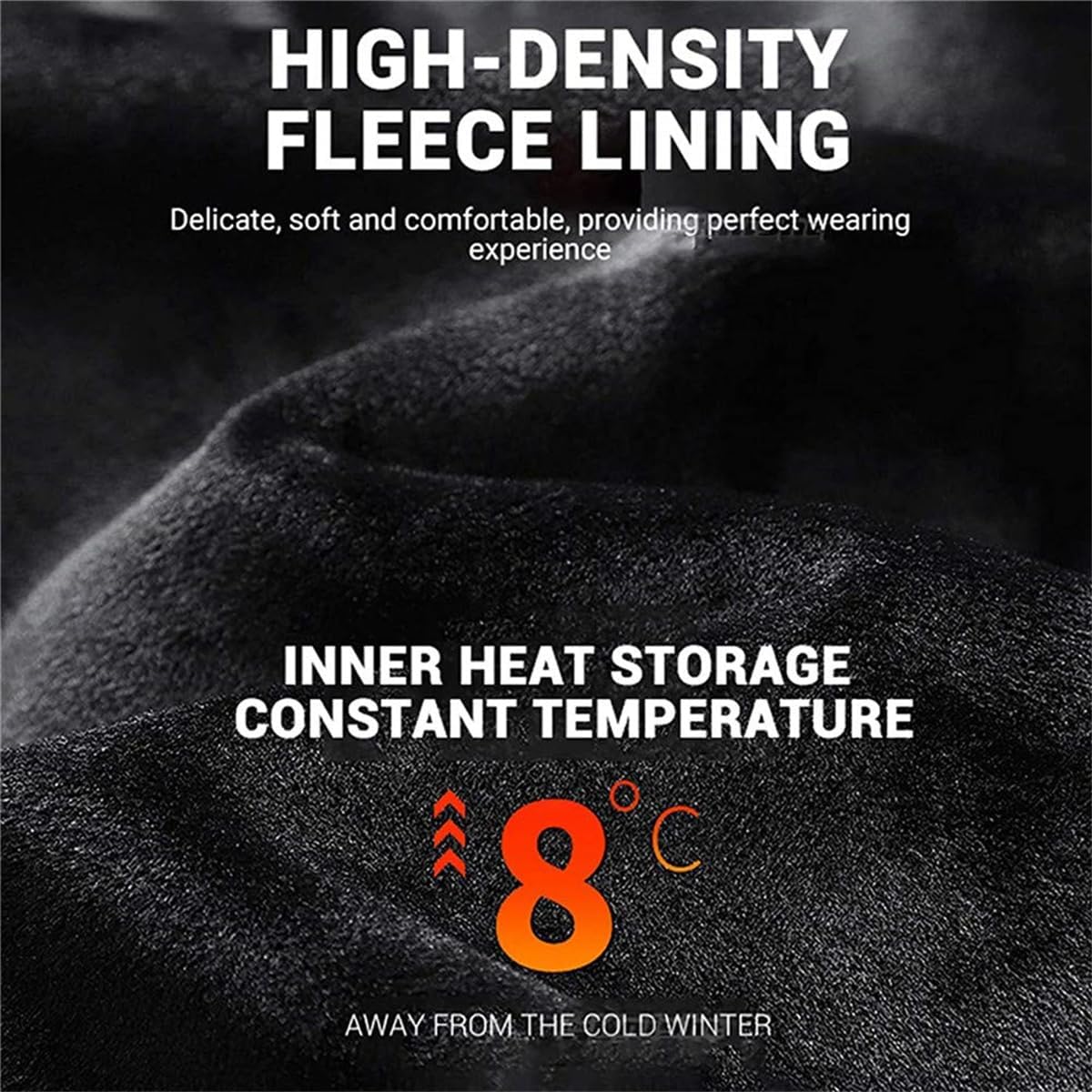 Heated Electric Thermal Underwear with 3 Heating Levels Thermal Long Johns Set for Skiing Camping，black
