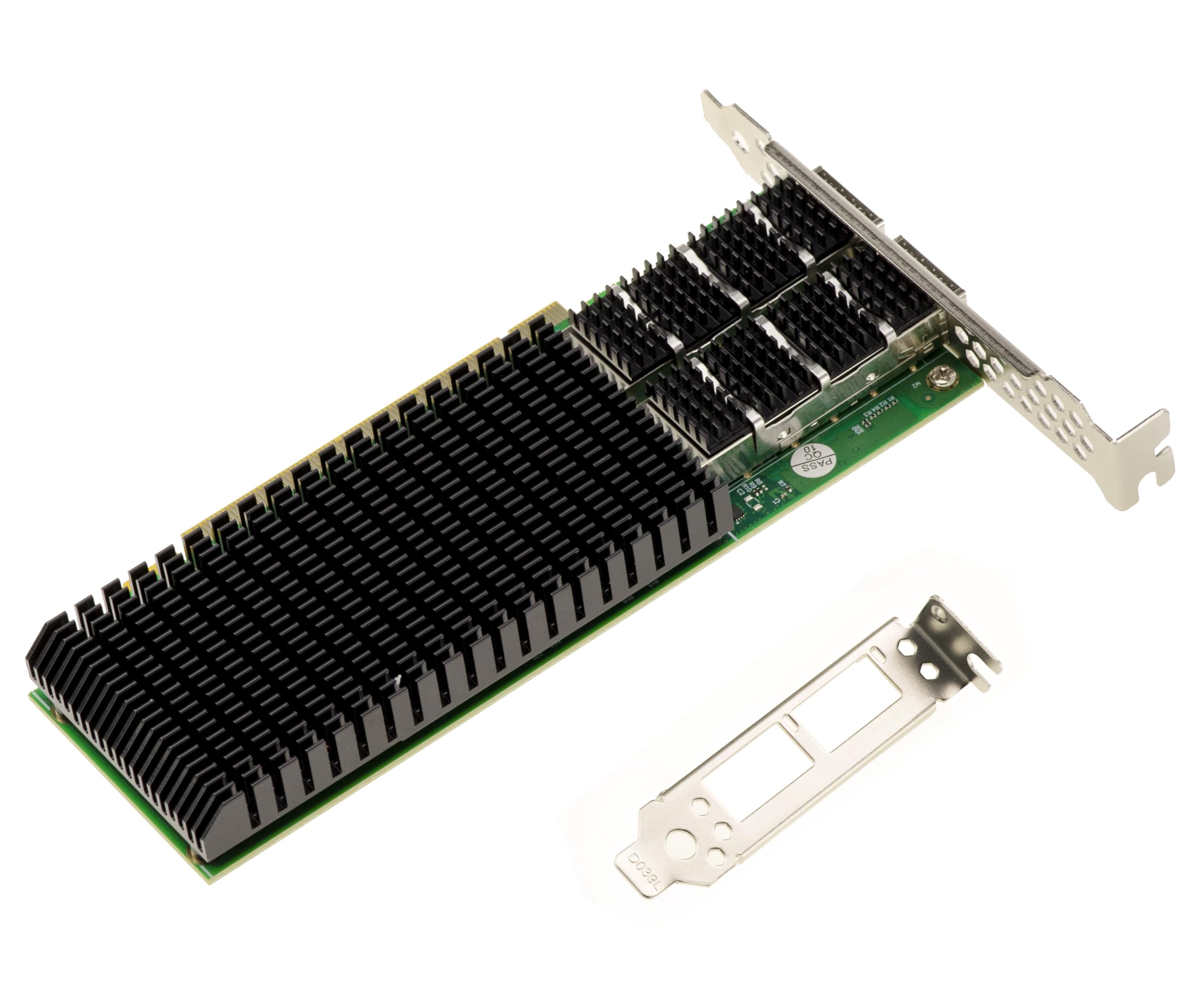 KALEA-INFORMATIQUE PCIe Gen 4.0 PC Dual 200G QSFP56 2-Port-Netzwerkcontroller-Karte. Mellanox ConnectX 6-Chipsatz. Unterstützt 200GbE, 100GbE, 50GbE, 40GbE, 25GbE und 10GbE