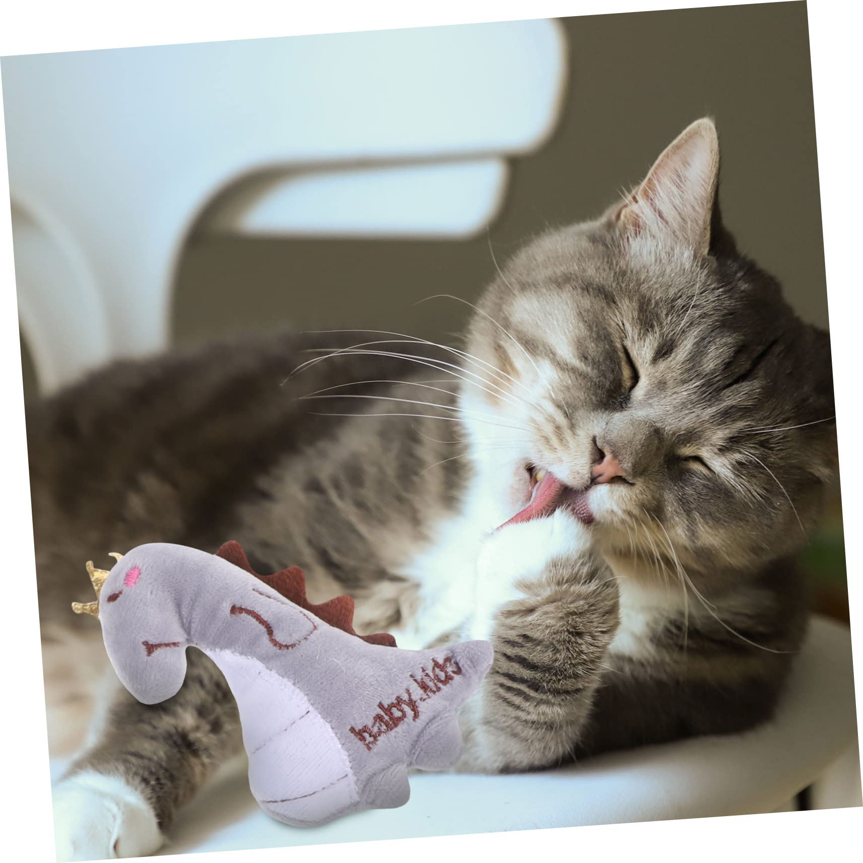 FOMIYES Lot De 5 Jouets pour Chat en Peluche Et Jouets Dexercice pour Votre Animal De Compagnie 5 Pièces * 5