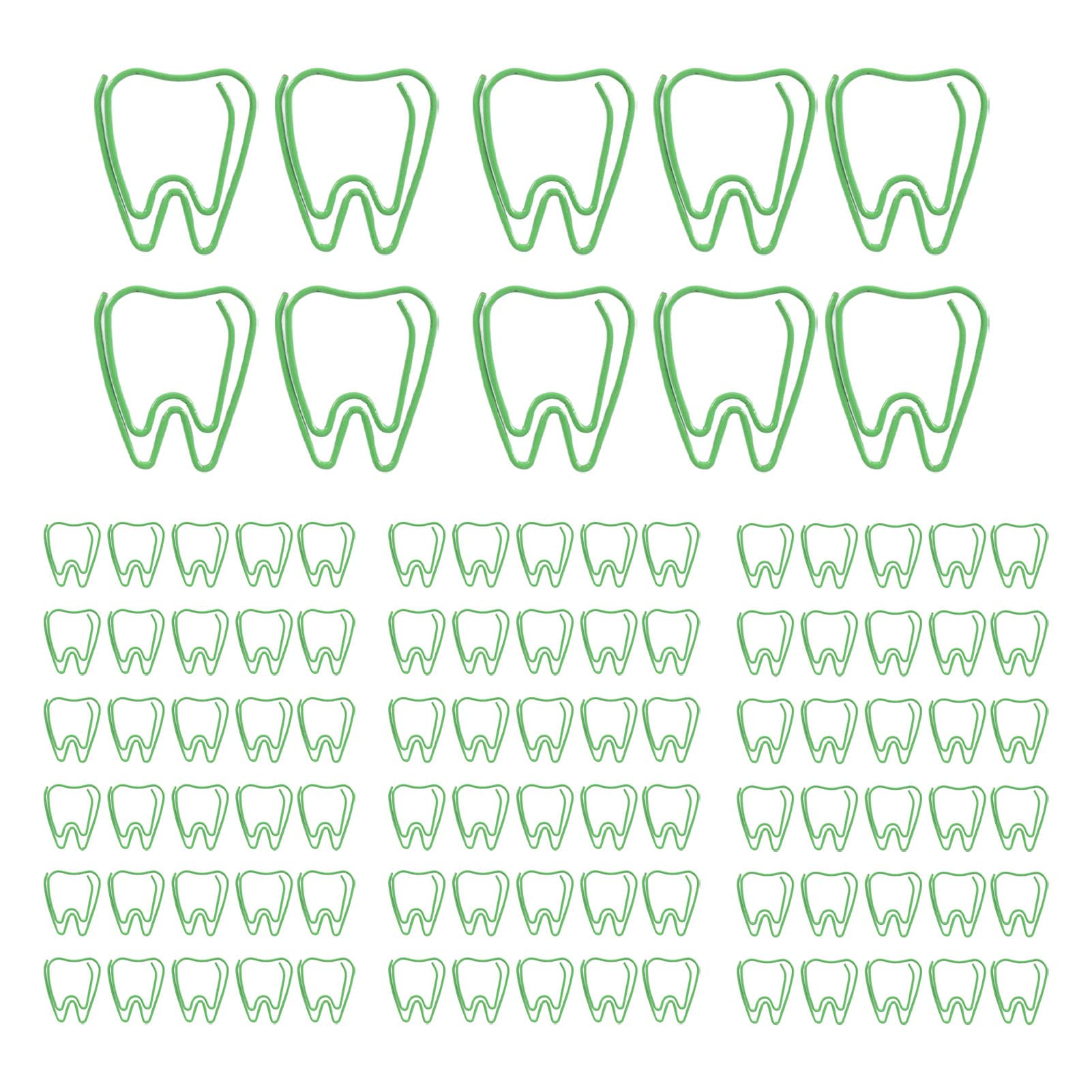 Green Paperclips Anti Slip Organiser for Home School Office