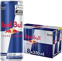 Pack de 8 Latas Red Bull Energético, Energy Drink, 250ml