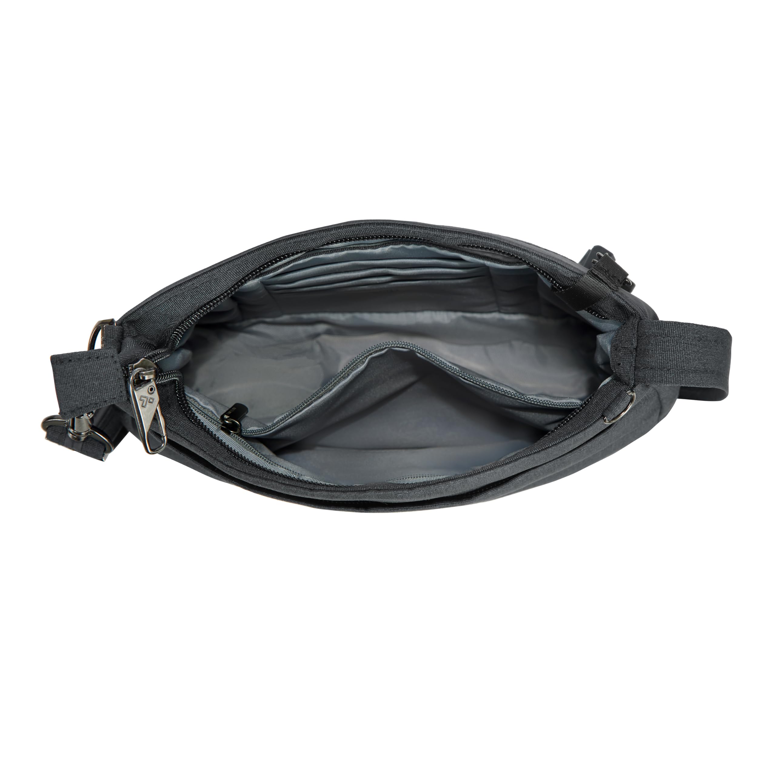 Travelon Unisex Anti-Theft Metro Saddle Crossbody Umhängetasche