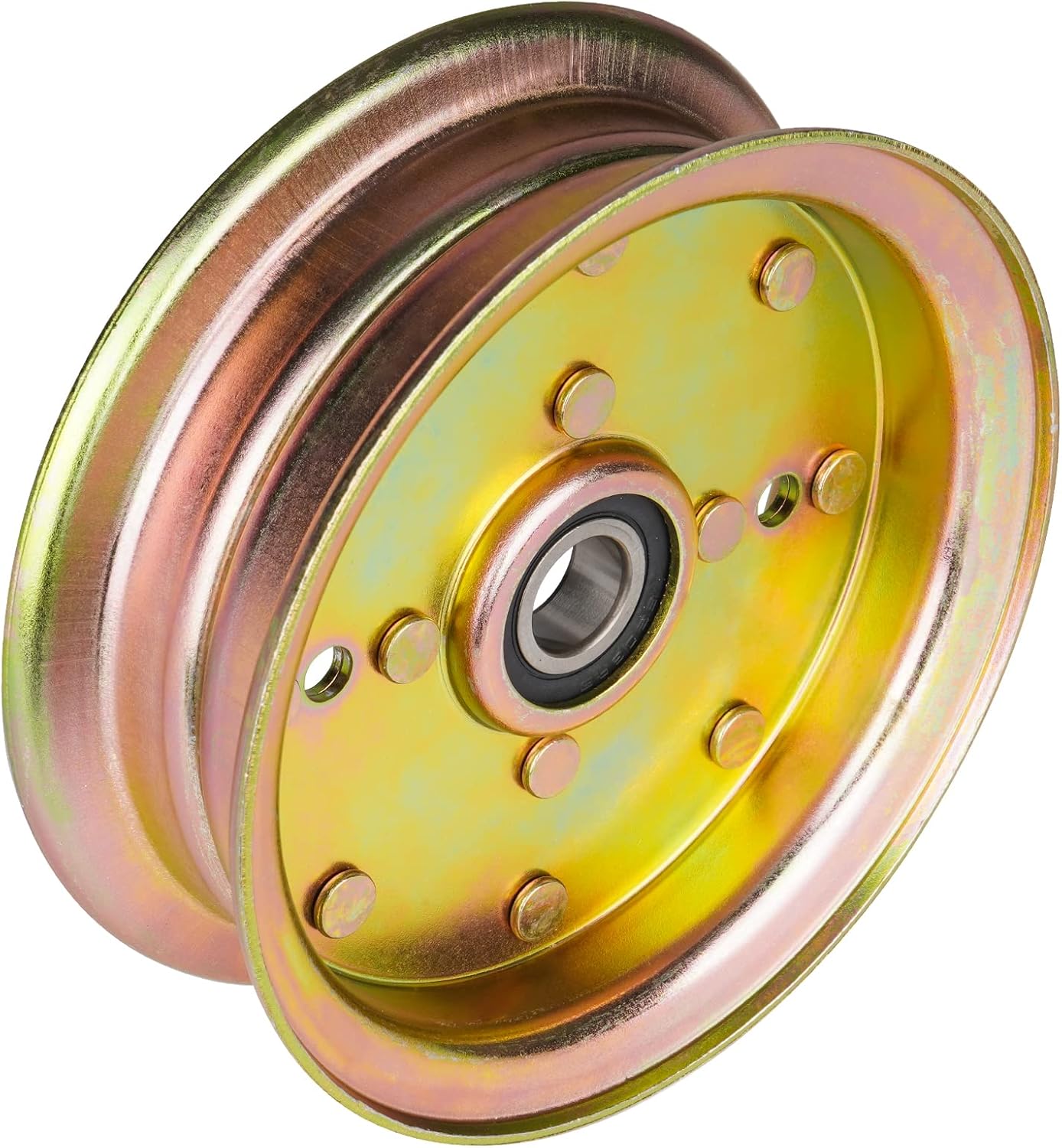 539132728 (3 Pack) Flat Idler Pulley for Husqvarna 539112196 539131148 589766101 589766102 GT 52XLS GTH 3052 EZ 4220 4822 5225 5424
