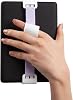 WiLLBee CLIPON Finger Pad for eBook Reader Cell Phone Strap Grip Hand Holder Purple, for 6.8-7 inch Device