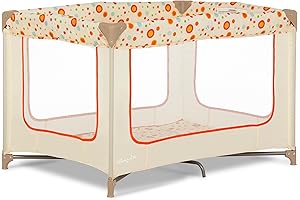 Zodiak Beige Portable Playard: Secure Haven for Your Little Explorer