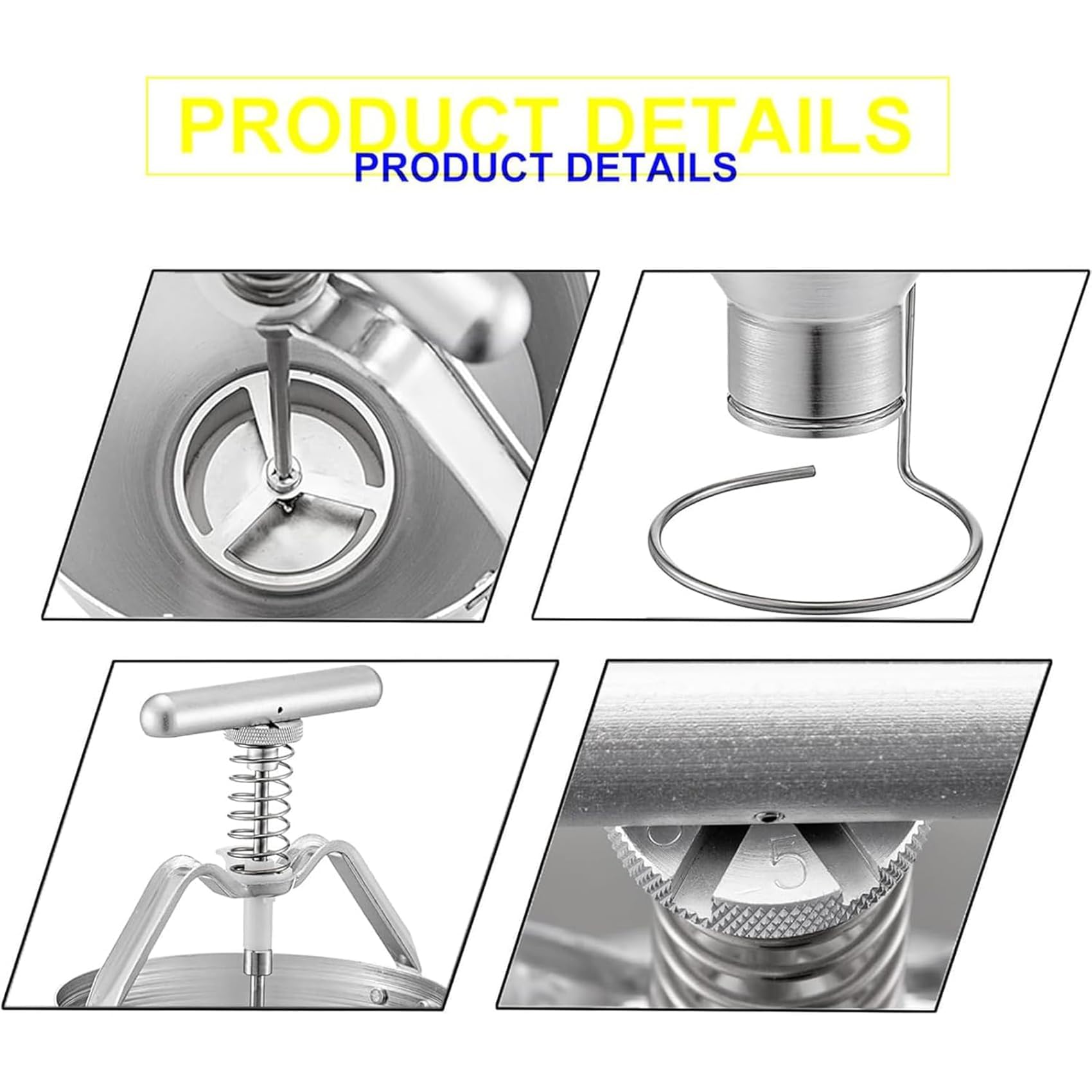 Depósito manual de donas, máquina de donas ajustable con soporte, dispensador de masa fácil de usar para dar forma y dispensar uniformemente en panadería
