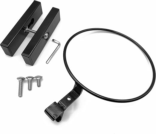 Preminum - Heavy Duty - Deck Railing Container Holder/Bracket Kit for Round Pot Planters (6")