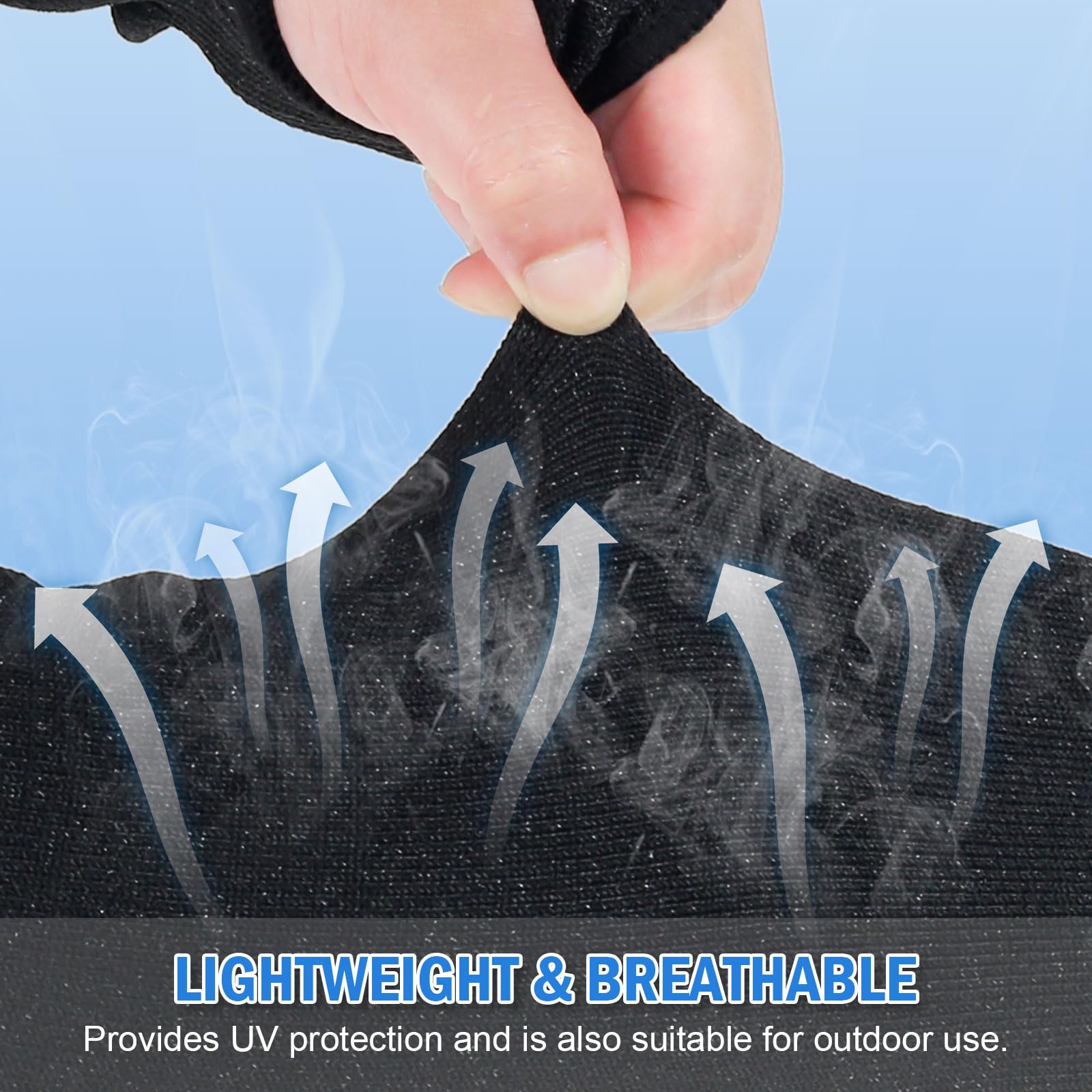 4Pcs Cut Resistant Sleeves with Thumb Hole, 45cm Arm Protection Sleeves Level 5 Protection - Image 4