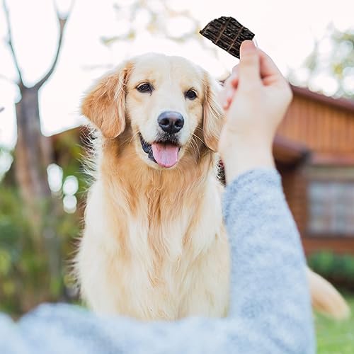Miniatura 10 de Golosinas para perros de 15 onzas, paquete de golosinas de hígado de res naturales reales para perros. Golosinas irresistibles para perros de todas