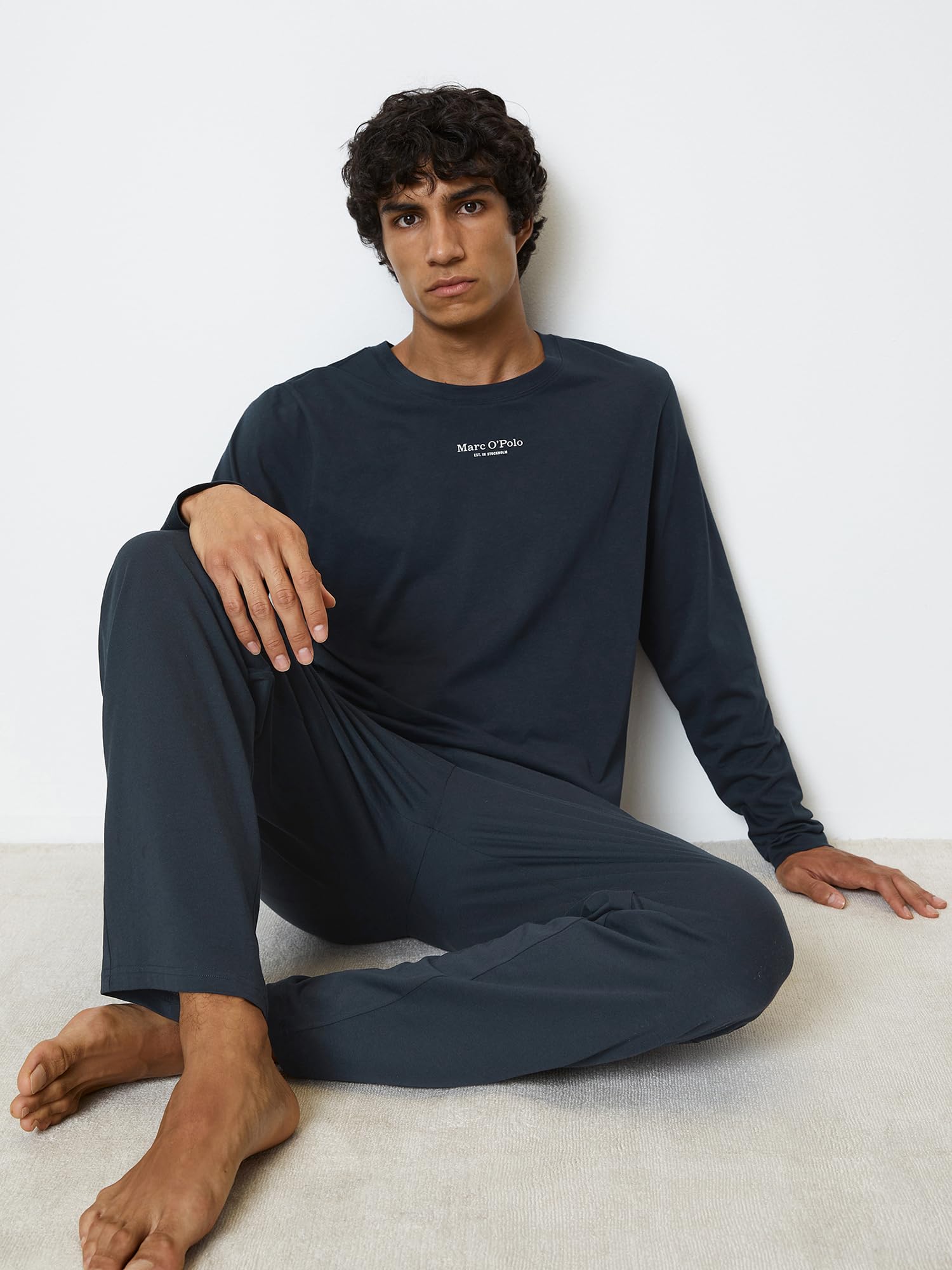 Marc O'Polo Mix&Match Round Neck Ls Haut de Pyjama Homme