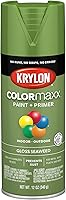Vista 90 de Krylon K05562007 COLORmaxx Acabado transparente acrílico para uso en interiores y exteriores, color cristal satinado, 11 onzas (paquete de 1)