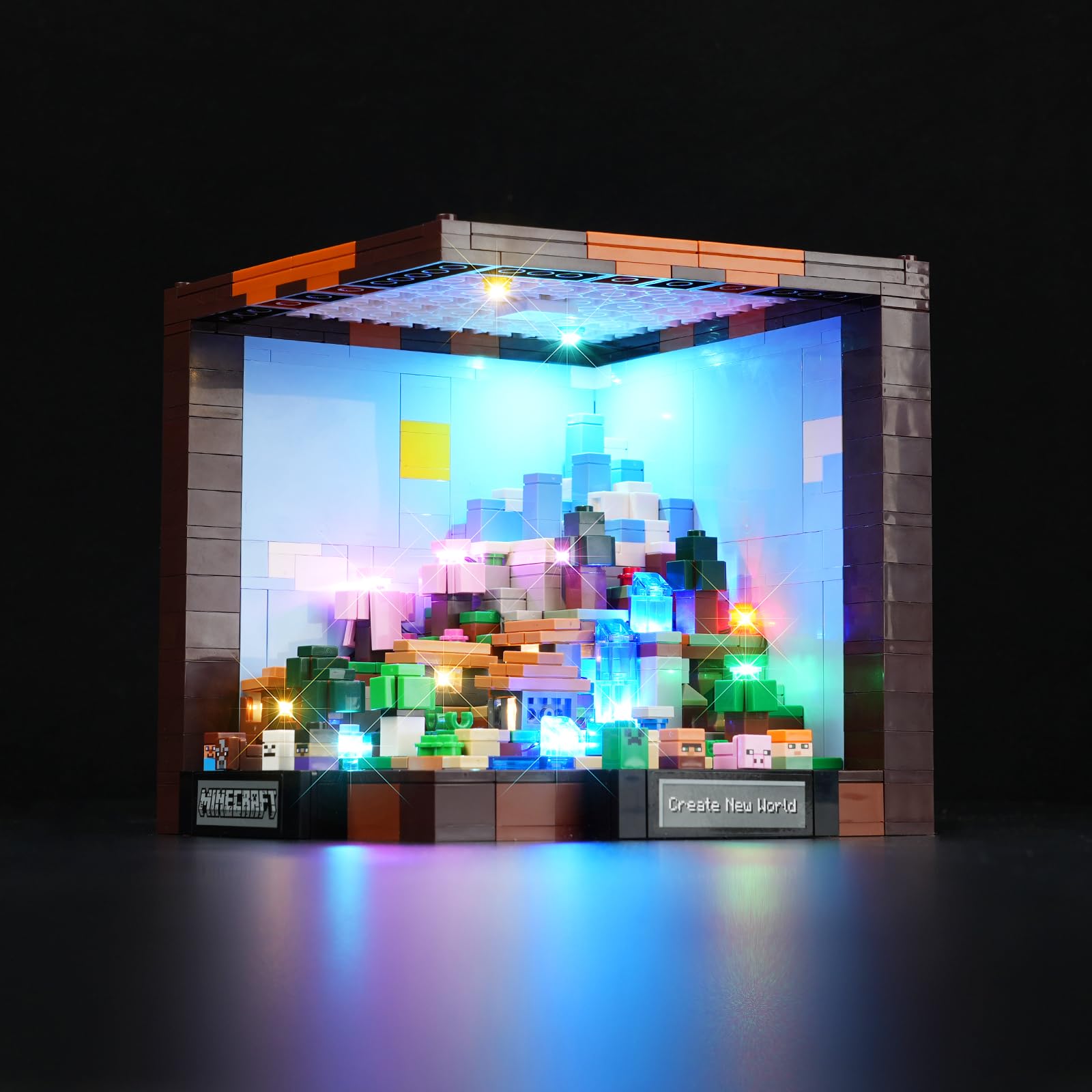 LED Light Kit for Lego 21265 The Crafting Table, Lighting Set Compatible with 21265 Building Blocks Model - Lights Only, No Models