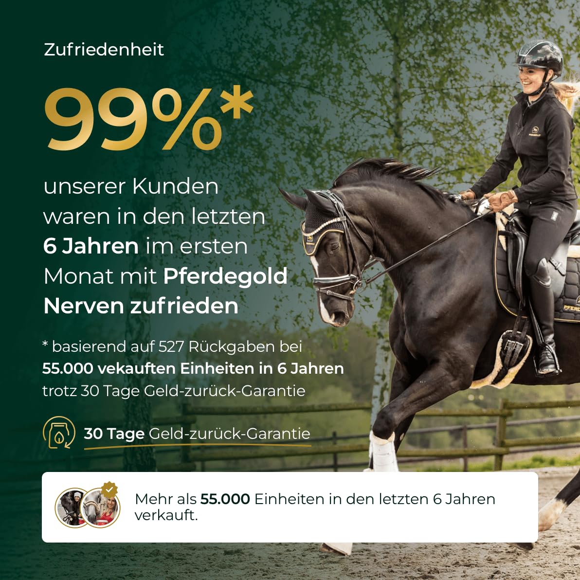 Nerven+ 1,5 kg - Pferde Pellets mit Magnesium & Tryptophan - Unterstützung bei Stress - 100% Natürlich & Melassefrei - Made in Germany