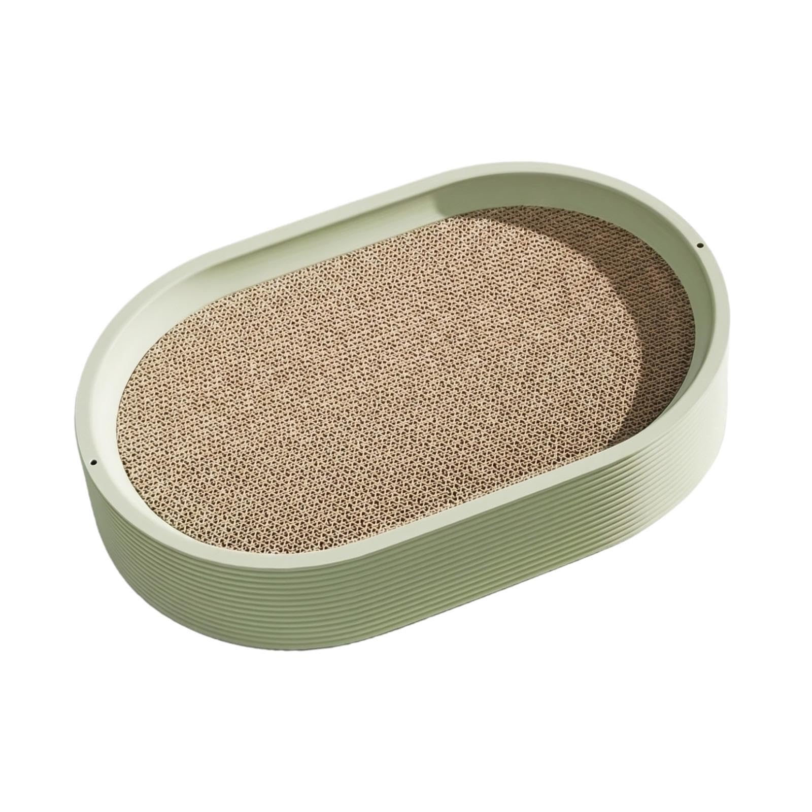 Tapis de rechange pour griffoir vert en carton ondulé Sharplace pour chat