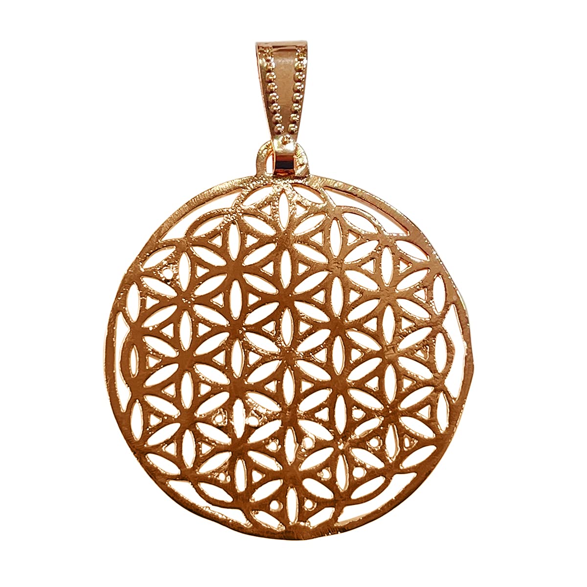 9Dzine Rose Gold Flower of Life Charm Pendant for Women and Men | Fashion Jewelry Chain Locket Gift for Birthdays, Friends, Lovers | Sacred Geometry Spiritual Necklace for Unisex (B095CL1ZQZ) Amazon Price History, Amazon Price Tracker