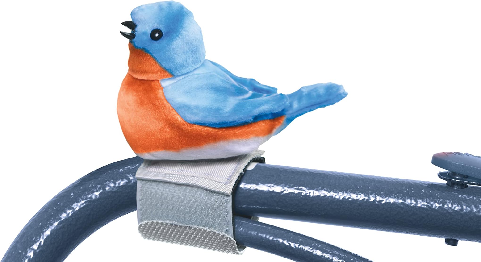 Ageless Innovation - Joy For All Companion Pet For Seniors - Walker Squawker - Lifelike Animatronic Bird - Interactive Chirping - Walker Accessories - Therapy Toys For Alzheimers & Dementia - Bluebird