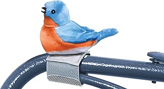 Joy For All Ageless Innovation Companion Pet for Seniors - Walker Squawker - Lifelike Animatronic Bird - Interactive Chirping - Walker Accessories - Therapy Toys for Alzheimers & Dementia - Bluebird