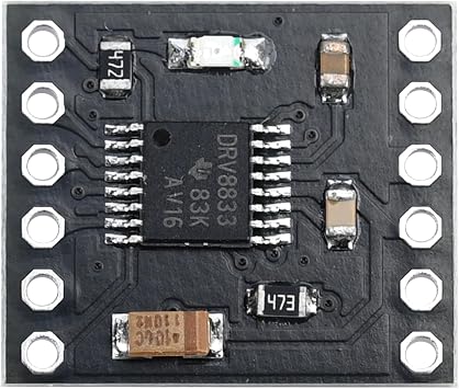 Podazz 8Pcs DRV8833 Motor Driver Module DC Gear Motor Driver Controller Board