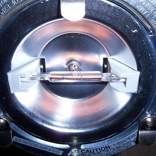 Miniatura 5 de Paquete de 4 Bombillas R7S 118mm T3 300W Halógenas Regulables 4500lm Tipo J 120V Base R7S Luz Blanca Cálida 2700K Bombillas Halógenas de Doble