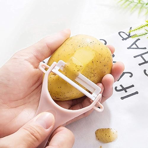Miniatura 4 de Peladores de patatas, paquete de 3, peladores de frutas, peladores de patatas, pepino, peladores de manzana para cocina, peladores de verduras