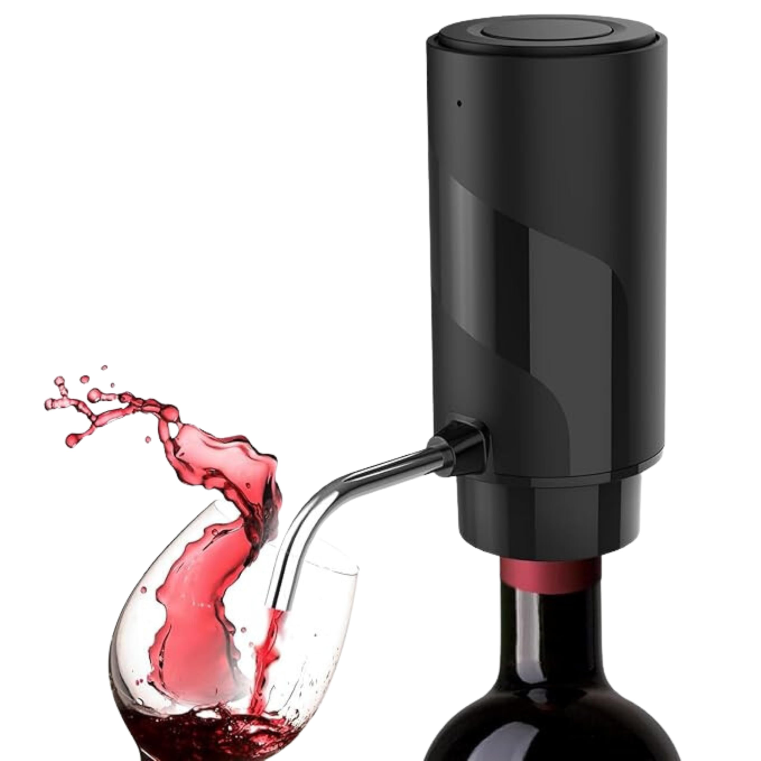 BLACKCANDY Wine Aerator Electric Quantified Wine Pourer Compact Wine Aerator Pourer with Adjustable Dispensing Auto Drink Pourer for All Bottle Sizes Easy to Use and Intuitive Bar-image-30